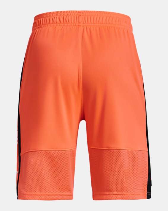 Boys' UA Stunt 3.0 Shorts, Orange, pdpMainDesktop image number 1